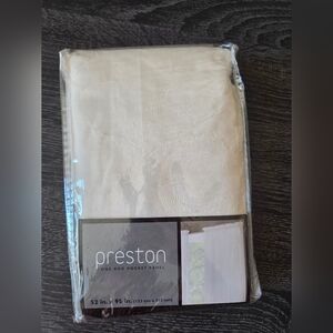Cream Rod Pocket Panel